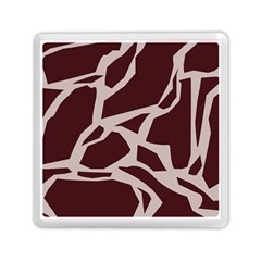 Cracked Pattern Boho Art Design Memory Card Reader (square) by Grandong