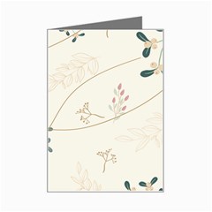 Background Pattern Template Texture Mini Greeting Card by Grandong