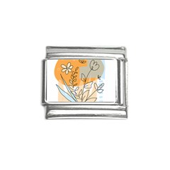 Doodle Flower Floral Abstract Italian Charm (9mm) by Grandong