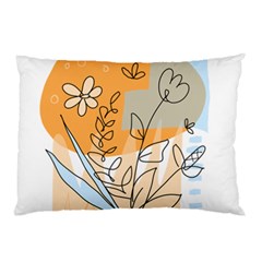 Doodle Flower Floral Abstract Pillow Case by Grandong