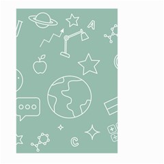 Board Chalk School Earth Book Large Garden Flag (two Sides) by Grandong