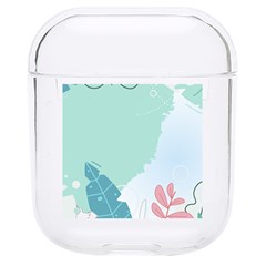 Plants Leaves Border Frame Hard Pc Airpods 1/2 Case by Grandong