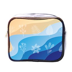 Flower Branch Corolla Wreath Lease Art Mini Toiletries Bag (One Side)