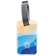 Flower Branch Corolla Wreath Lease Art Luggage Tag (two sides)