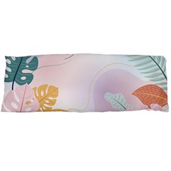 Plants Leaves Wallpaper Background Body Pillow Case (dakimakura) by Grandong