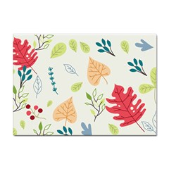 Leaves Plants Background Branches Sticker A4 (100 Pack) by Grandong