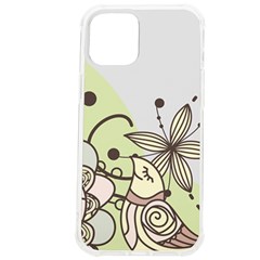 Flowers Bird Floral Floral Design Iphone 12 Pro Max Tpu Uv Print Case by Grandong