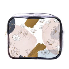 Flower Branch Corolla Wreath Mini Toiletries Bag (one Side) by Grandong