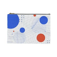 Computer Network Technology Digital Cosmetic Bag (large)