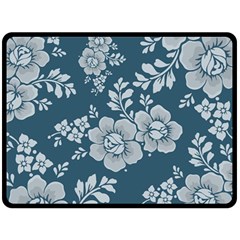 Flowers Design Floral Pattern Two Sides Fleece Blanket (large) by Grandong