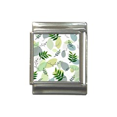 Leaves Foliage Pattern Abstract Italian Charm (13mm)