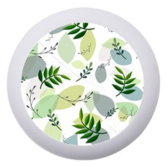 Leaves Foliage Pattern Abstract Dento Box With Mirror