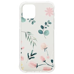 Flower Branch Corolla Wreath Lease Iphone 12/12 Pro Tpu Uv Print Case by Grandong