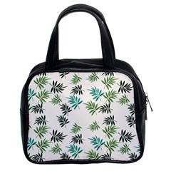 Leaves Plants Design Classic Handbag (Two Sides)