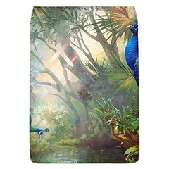 Peafowl Peacock Bird Birds Painting Art Wildlife Removable Flap Cover (l)
