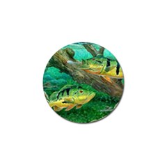 Peacock Bass Fishing Golf Ball Marker (10 Pack)