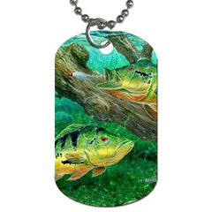 Peacock Bass Fishing Dog Tag (two Sides)