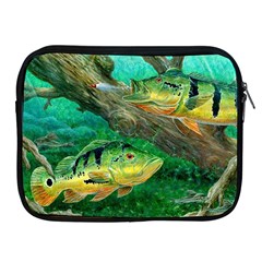 Peacock Bass Fishing Apple Ipad 2/3/4 Zipper Cases