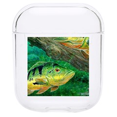 Peacock Bass Fishing Hard Pc Airpods 1/2 Case by Sarkoni