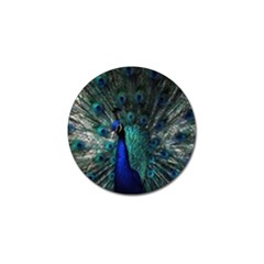 Blue And Green Peacock Golf Ball Marker (4 pack)