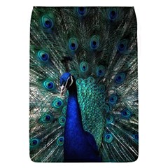 Blue And Green Peacock Removable Flap Cover (L)