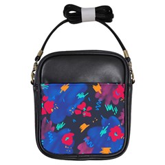 Patterns Rosebuds Girls Sling Bag