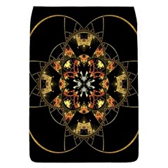 Fractal Stained Glass Ornate Removable Flap Cover (l)