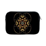 Fractal Stained Glass Ornate Apple iPad Mini Zipper Cases Front