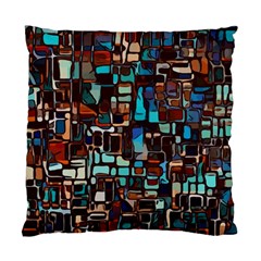 Stained Glass Mosaic Abstract Standard Cushion Case (one Side) by Sarkoni