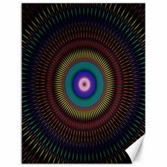 Artskop Kaleidoscope Pattern Canvas 12  X 16 