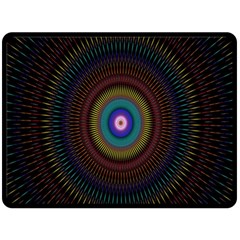 Artskop Kaleidoscope Pattern Fleece Blanket (large)