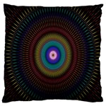 Artskop Kaleidoscope Pattern Standard Premium Plush Fleece Cushion Case (Two Sides) Front