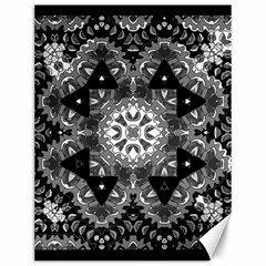 Mandala Calming Coloring Page Canvas 12  X 16 