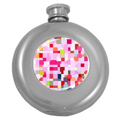 The Framework Paintings Square Round Hip Flask (5 Oz)