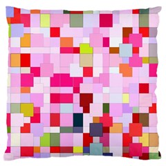 The Framework Paintings Square Large Premium Plush Fleece Cushion Case (one Side)