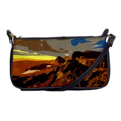 Scotland Monti Mountains Mountain Shoulder Clutch Bag