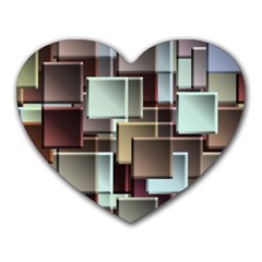 Texture Artwork Mural Murals Art Heart Mousepad by Sarkoni