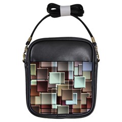 Texture Artwork Mural Murals Art Girls Sling Bag