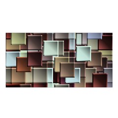 Texture Artwork Mural Murals Art Satin Shawl 45  X 80 