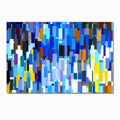 Color Colors Abstract Colorful Postcard 4 x 6  (pkg Of 10)