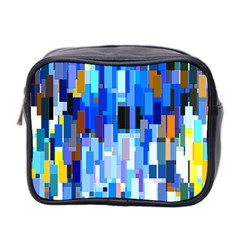 Color Colors Abstract Colorful Mini Toiletries Bag (two Sides)