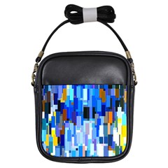 Color Colors Abstract Colorful Girls Sling Bag