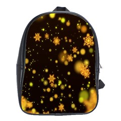 Background Black Blur Colorful School Bag (xl)