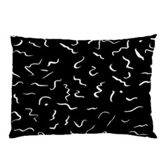 Scribbles Lines Drawing Picture Pillow Case (two Sides)
