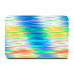 Wave Rainbow Bright Texture Plate Mats