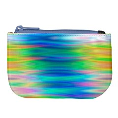 Wave Rainbow Bright Texture Large Coin Purse