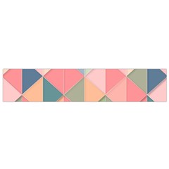 Background Geometric Triangle Small Premium Plush Fleece Scarf