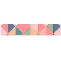 Background Geometric Triangle Large Premium Plush Fleece Scarf 