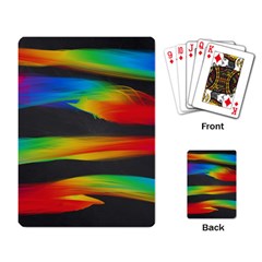 Colorful Background Playing Cards Single Design (rectangle)