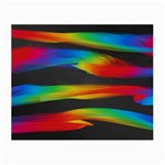 Colorful Background Small Glasses Cloth (2 Sides) Front